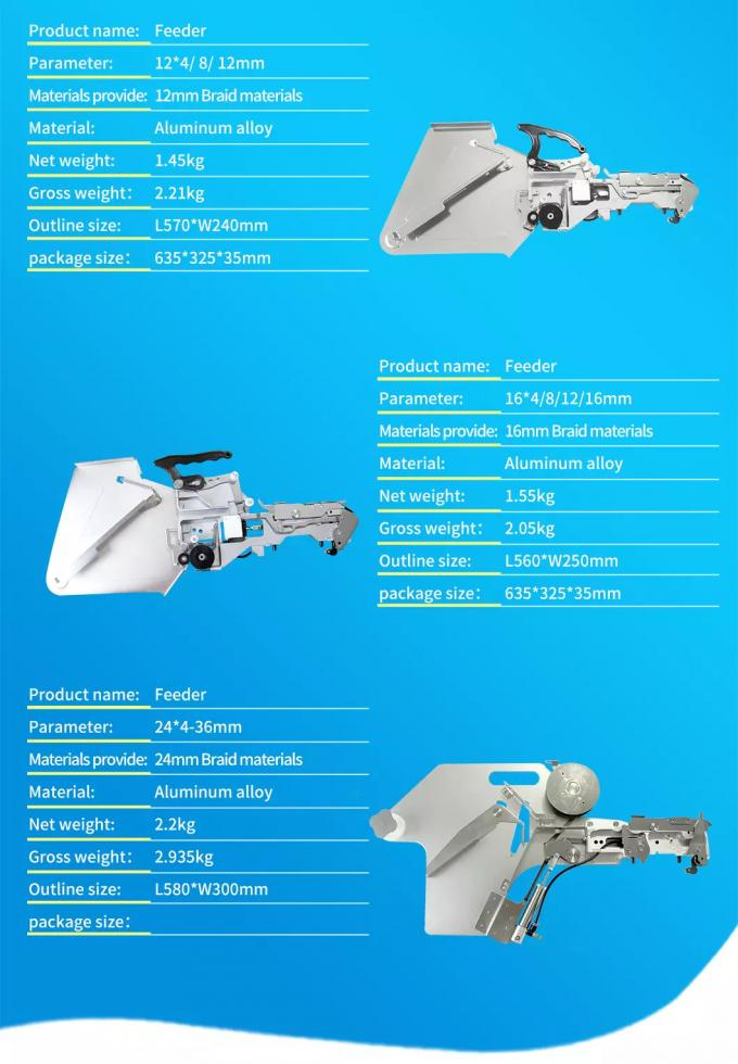 Машина для сборки печатных плат Yamaha CL Feeder KW1-M4500-015 SMT Machine Cl 24mm Feeder 3
